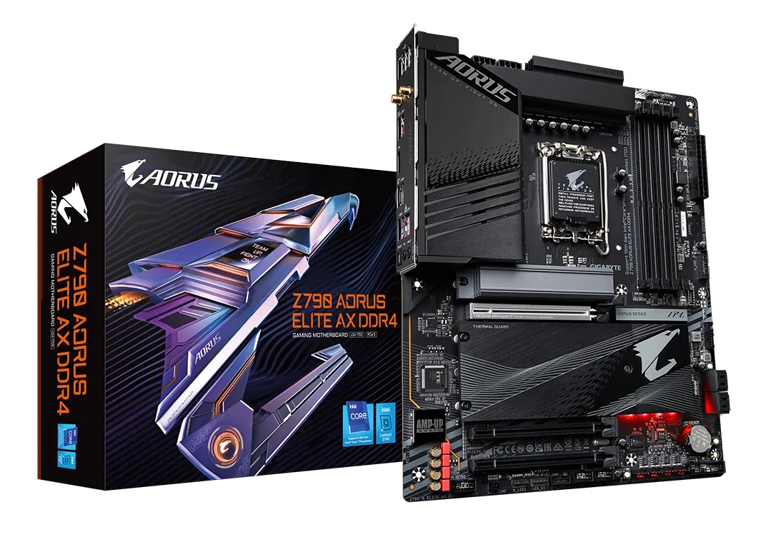  Z790 ATX Motherboard: 1700 Socket For Intel 13th/12th Gen. Processors<BR>4x DDR5, 6x SATA 6Gb/s, PCIe 5.0, 4x M.2 Gen4, USB 3.2, 2.5GbE LAN, Wi-Fi 6E + Bluetooth, Realtek 7.1 Audio, HDMI/DP  